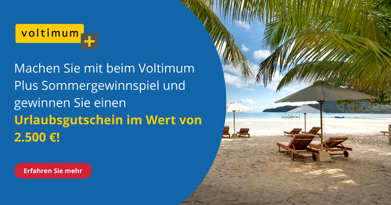 Voltimum Plus-Sommer-Gewinnspiel!