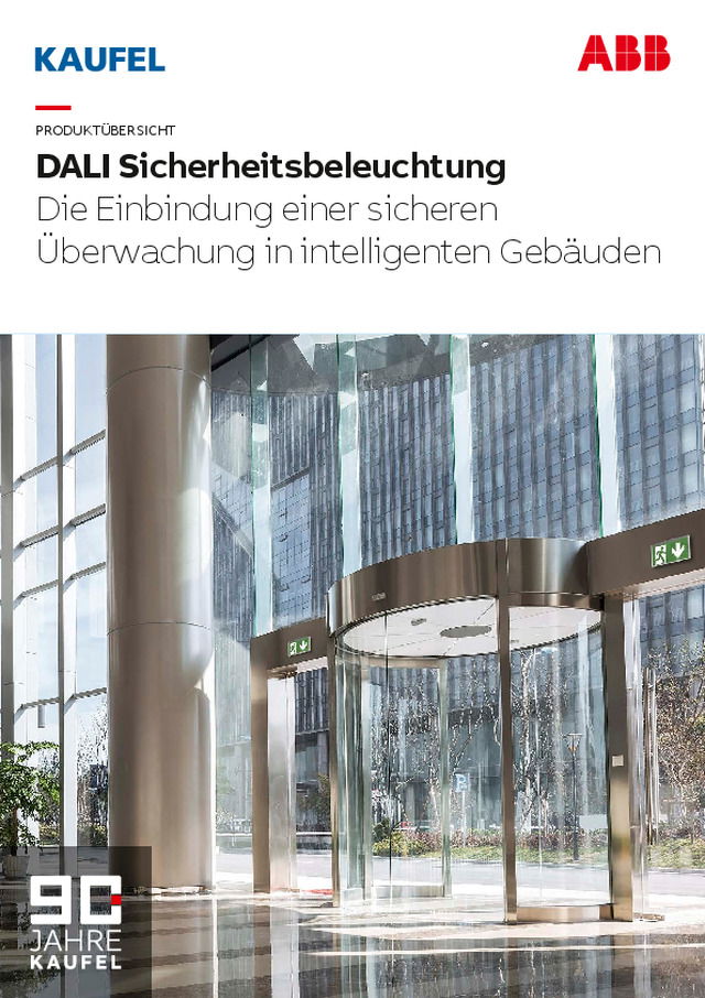 DALI Sicherheitsbeleuchtung