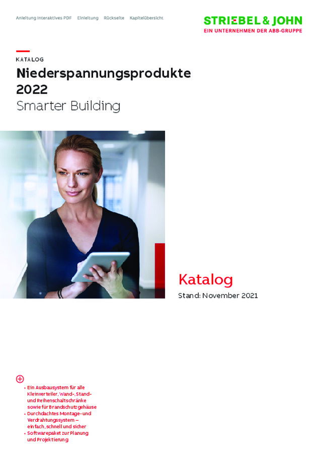 Niederspannungsprodukte 2022