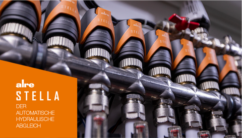 Der automatische hydraulische Abgleich. Aufschrauben, anschließen, fertig.