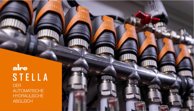 Der automatische hydraulische Abgleich. Aufschrauben, anschließen, fertig.