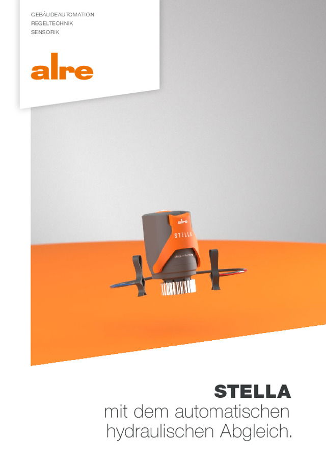 STELLA mit dem automatischen hydraulischen Abgleich.