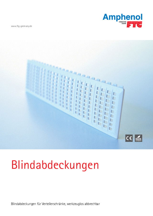 Blindabdeckungen