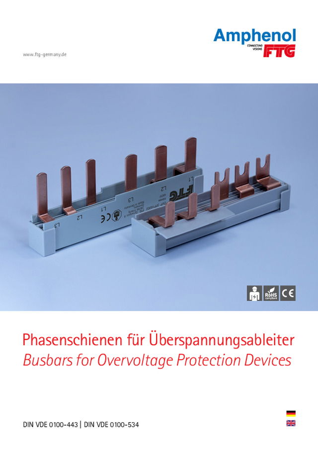 Phasenschienen für Überspannungsableiter