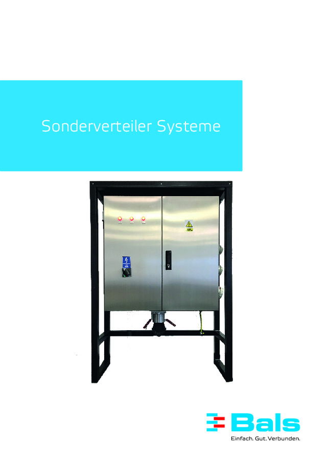 Sonderverteiler Systeme