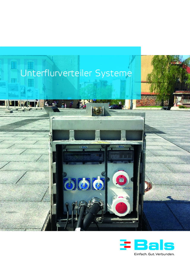 Unterflurverteiler Systeme