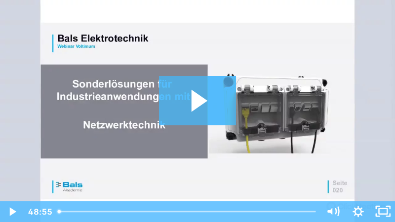 Sonderlösungen in der Industriewelt mit Bals Elektrotechnik