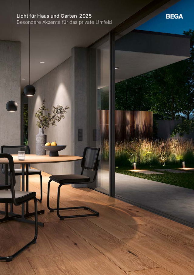 Licht für Haus und Garten 2025