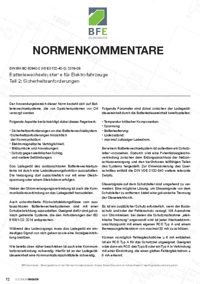 DIN EN IEC 62840-2 (VDE 0122-40-2): 2019-08