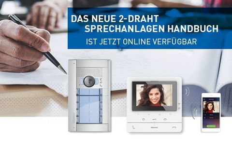 Das neue 2-Draht-Sprechanlagen Handbuch ist da!