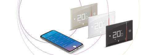 Das neue, vernetzte Thermostat SMARTHER WITH NETATMO von Bticino