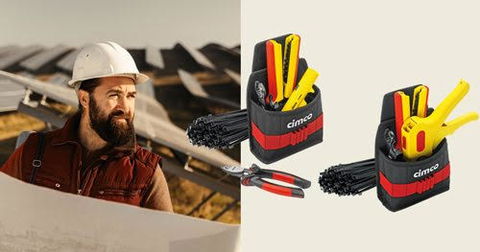 Sichere Verbindungen auf dem Dach: Photovoltaik-Werkzeuge von CIMCO