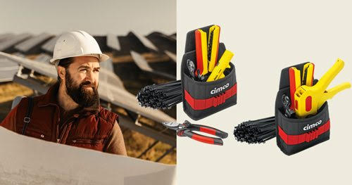 Sichere Verbindungen auf dem Dach: Photovoltaik-Werkzeuge von CIMCO