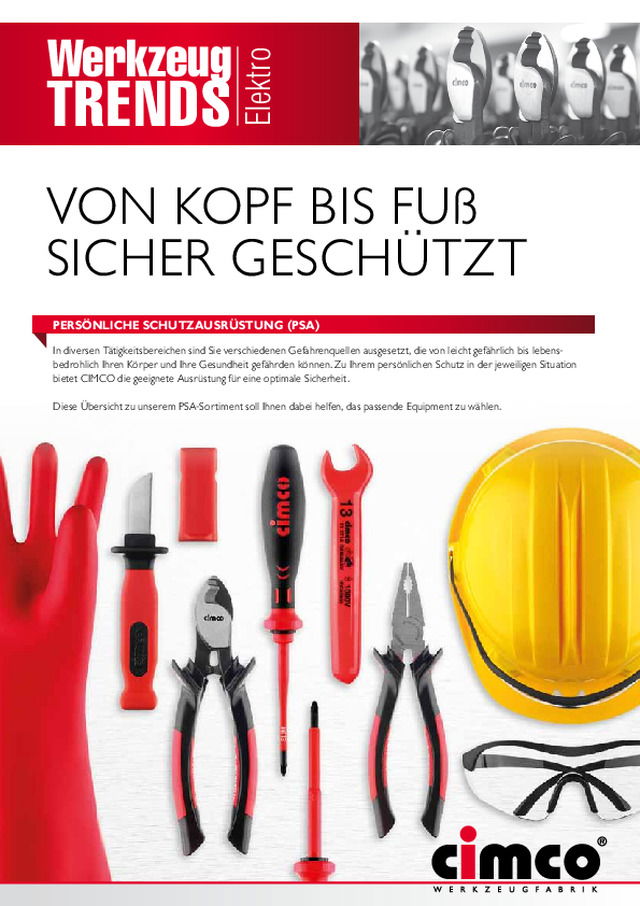 Kopf bis Fuß sicher geschützt