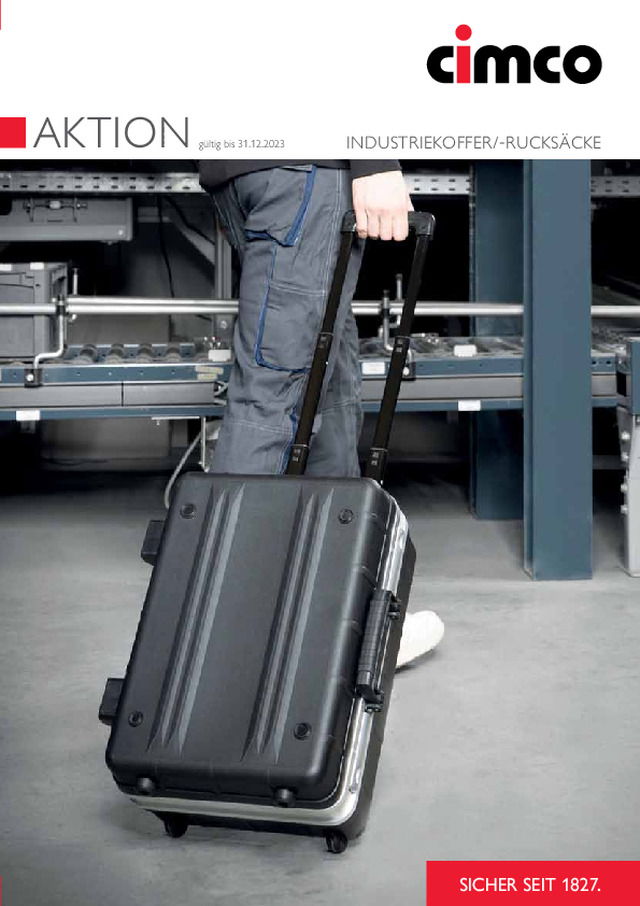 Industriekoffer/-Rucksäcke