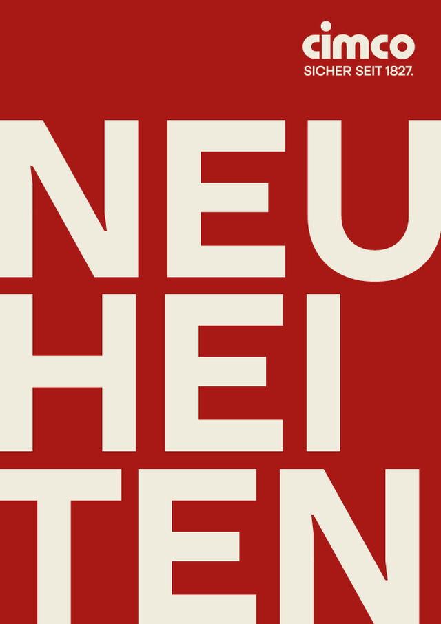 CIMCO Neuheiten