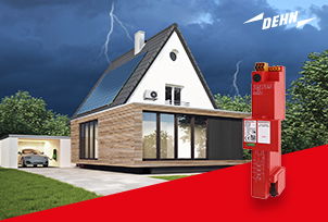 Überspannungsschutz einfach nachrüsten: DEHNshield ZP für sichere Wohngebäude