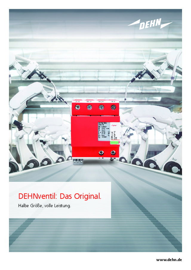 DEHNventil: Das Original. Halbe Größe, volle Leistung.