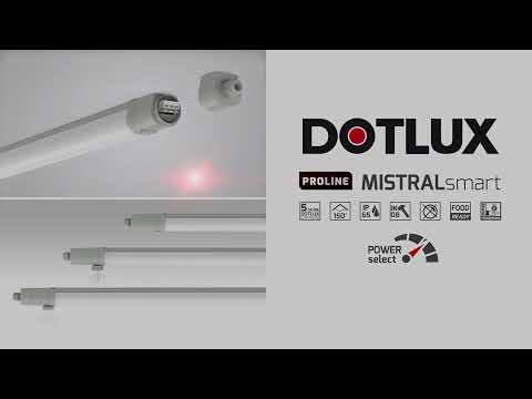DOTLUX LED-Feuchtraumleuchte MISTRALsmart