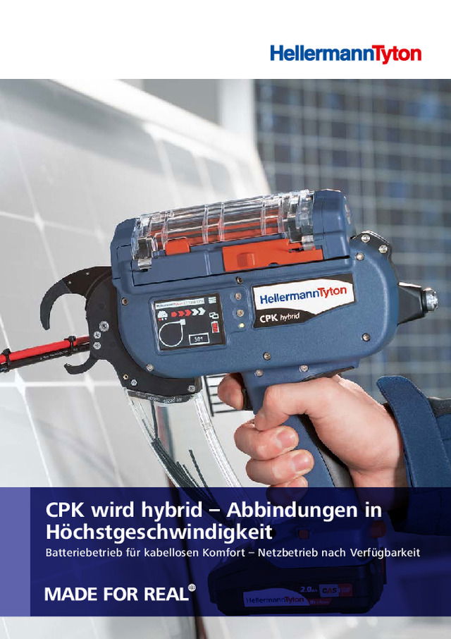 CPK wird hybrid – Abbindungen in Höchstgeschwindigkeit