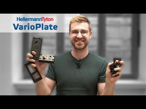 Effiziente Kabeleinführung im Schaltschrankbau: Die VarioPlate Lösung von HellermannTyton