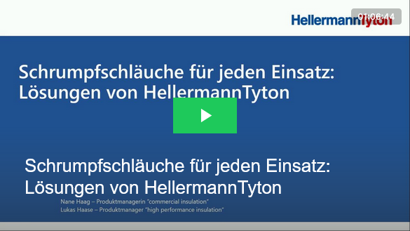 Schrumpfschläuche für jeden Einsatz: Lösungen von HellermannTyton