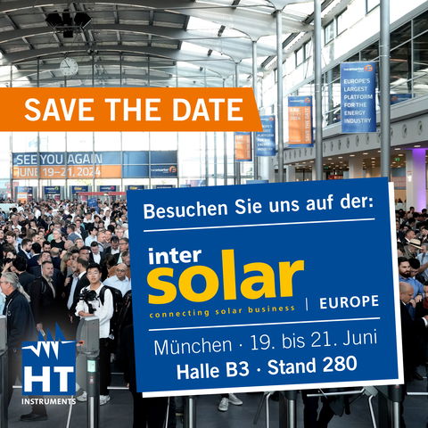 Besuchen Sie uns auf der Intersolar in München!