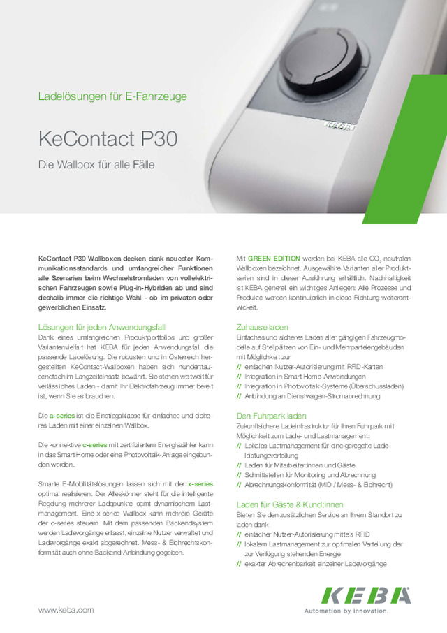 KeContact P30