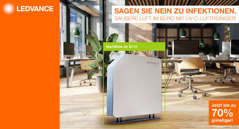 SAUBERE LUFT – SAGEN SIE NEIN ZU INFEKTIONEN!