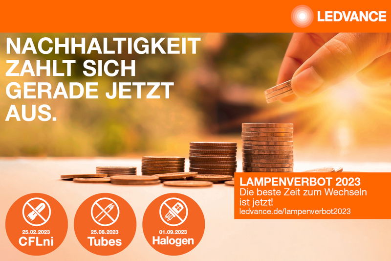 EIN HOCH AUF DIE LED-TECHNOLOGIE – NACHHALTIGKEIT ZAHLT SICH GERADE JETZT AUS