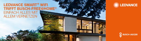 LEDVANCE SMART+ WIFI & BUSCH-FREE@HOME®
