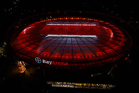 BAYER 04 LEVERKUSEN SETZT AUF INNOVATIVES LICHTKONZEPT