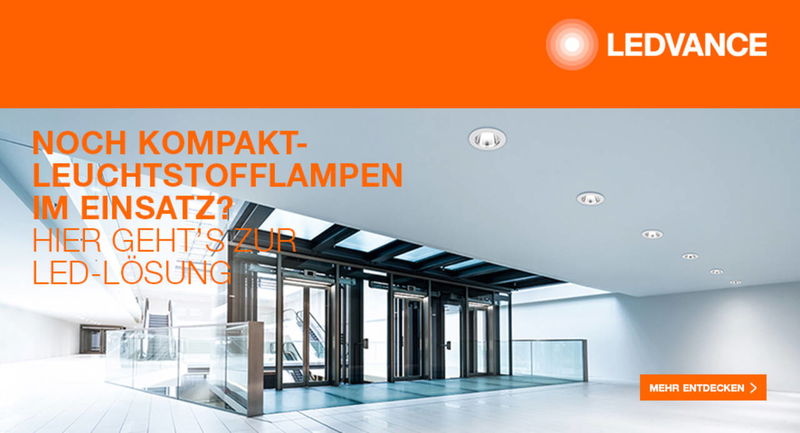 Lösungen zum Verbot der Kompaktleuchtstofflampe