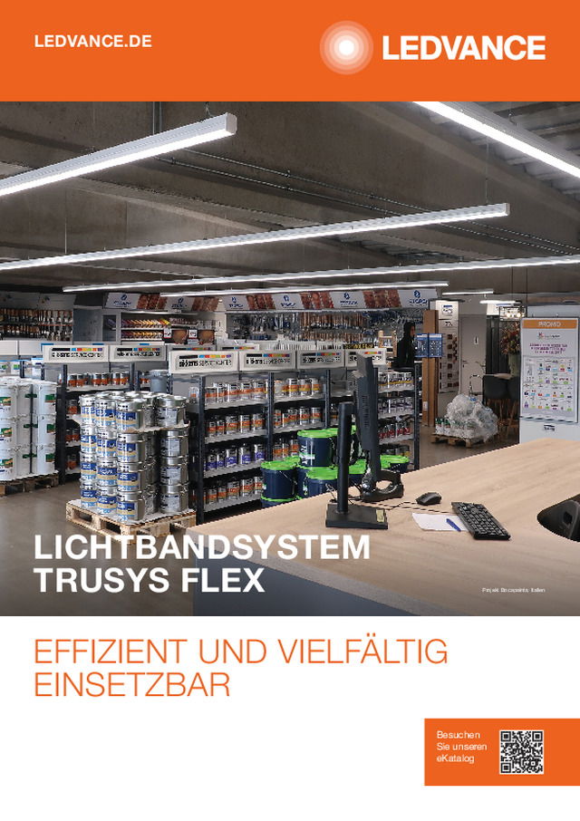 Lichtbandsystem TRUSYS FLEX - Effizient und vielseitig einsetzbar