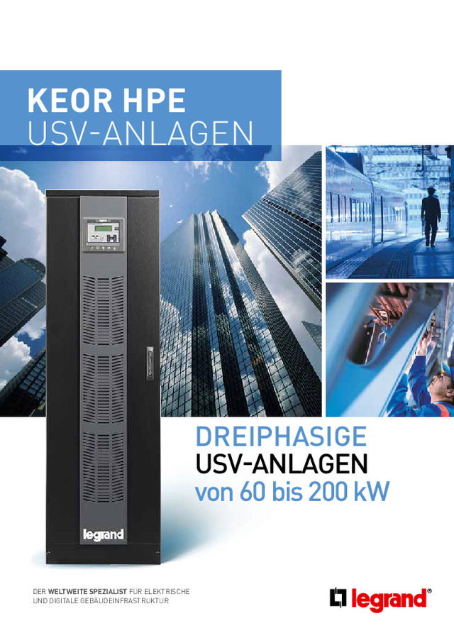 KEOR HPE USV-ANLAGEN