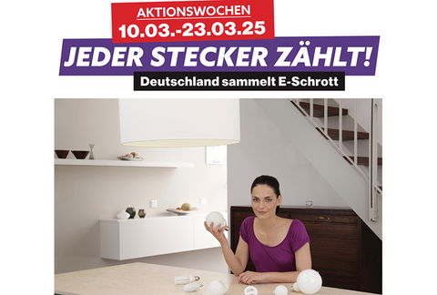 E-Schrott-Frühjahrsputz: Jeder Stecker zählt! - und jede Lampe.