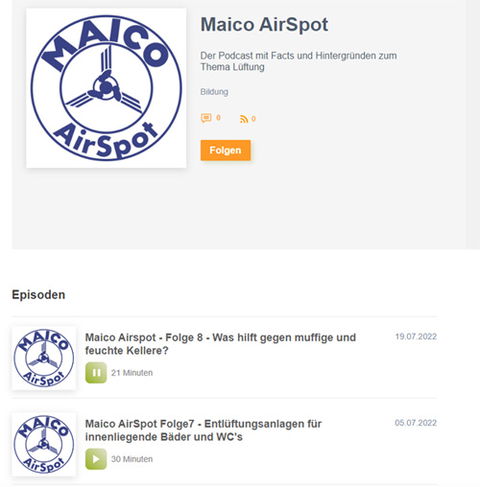 On Air mit MAICO - Der Podcast AirSpot ist da