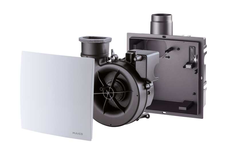 Geschosswohnungsbau - Mit dem ER EC von MAICO effektiv und ressourcenschonend entlüften