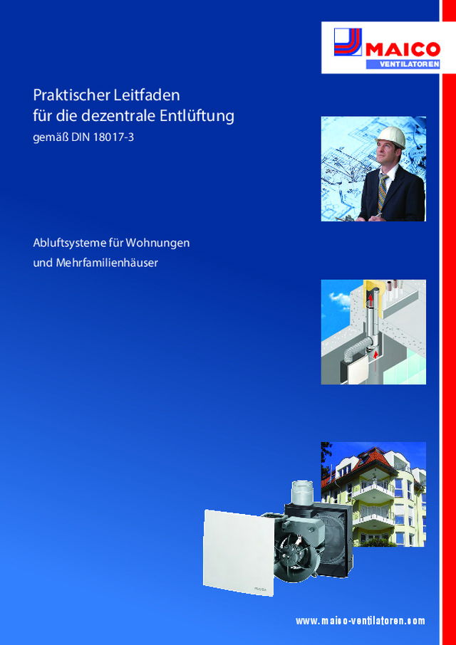Praktischer Leitfaden für die dezentrale Entlüftung gemäß DIN 18017-3