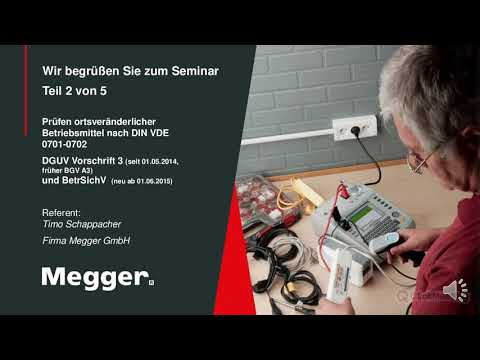 Prüfung ortsveränderlicher Betriebsmittel nach DIN VDE 0701-0702 / DGUV Vorschrift 3