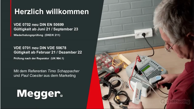 Wiederholungsprüfung für elektrische Geräte - Deutsche Fassung EN50699:2020 (VDE0702)