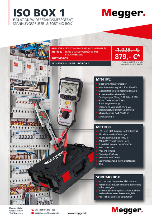 ISO BOX zum Vorzugspreis