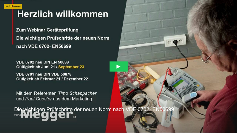 Die wichtigen Prüfschritte der neuen Norm nach VDE 0702- EN50699