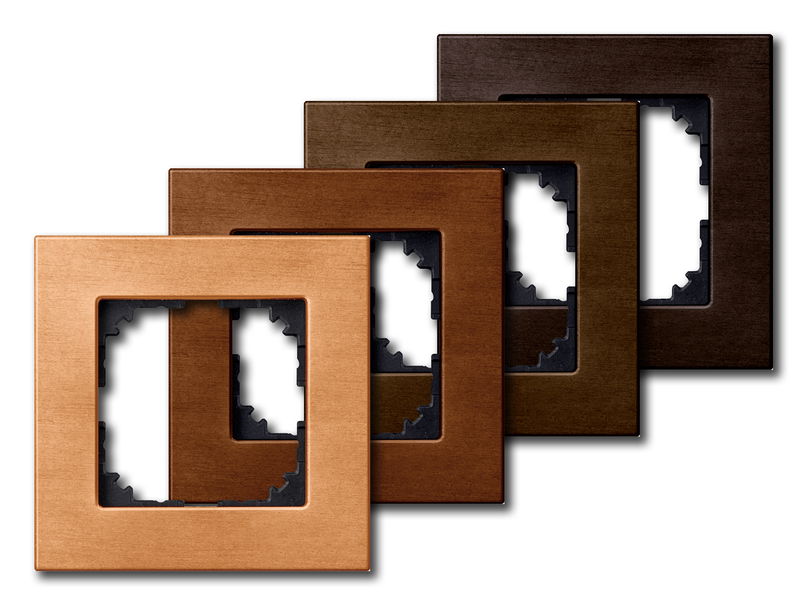 Das neue Merten Rahmendesign M-Plan Echtholz - Aus besonderem Holz geschnitzt