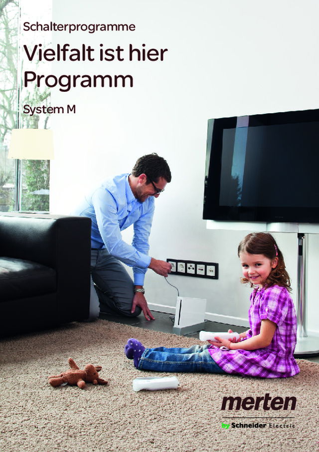 Broschüre Schalterprogramme System M