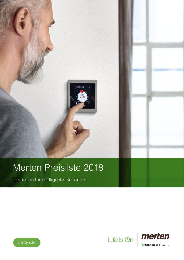 Merten Preislisten 2018