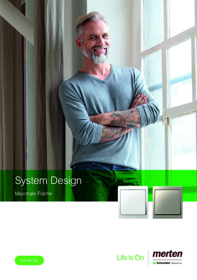 Merten - System Design - Maximale Fläche