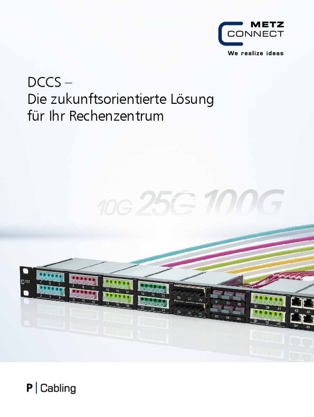 DCCS – Die zukunftsorientierte Lösung für Ihr Rechenzentrum