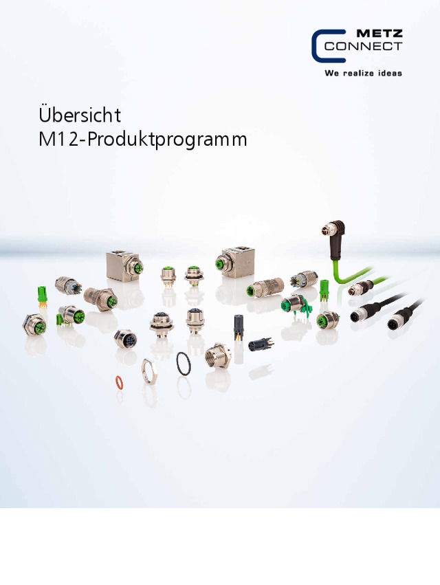 Übersicht M12-Produktprogramm