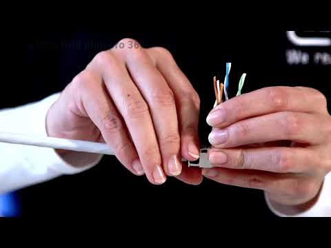 Montagefilm | C6A RJ45 field plug pro 360°